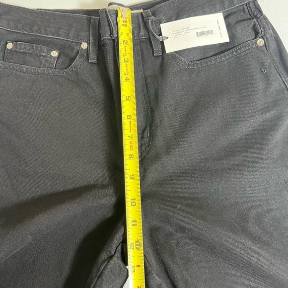 New APIECE APART HIGH RISE MARI BARREL JEAN Luna wash black jeans 30 - Picture 8 of 9